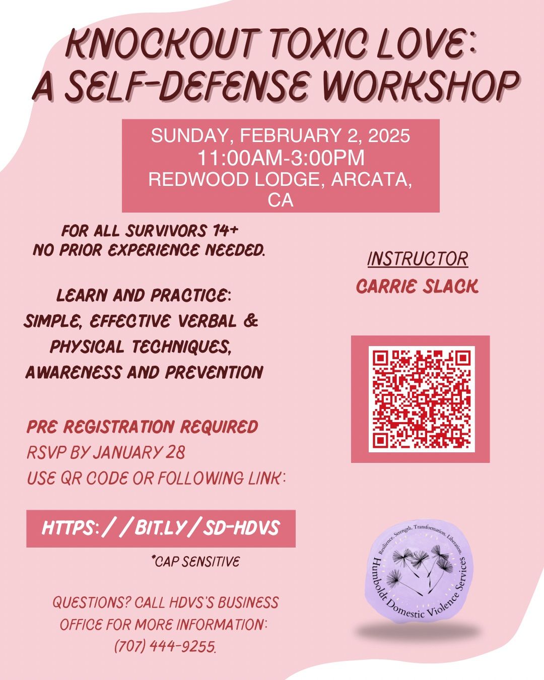 Knockout Toxic Love: Self-Defense Workshop