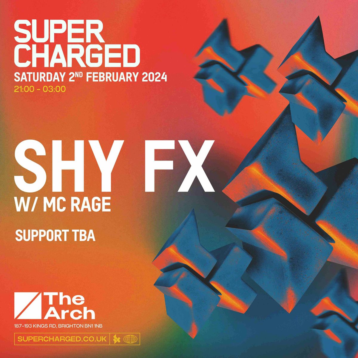 SuperCharged presents Shy FX