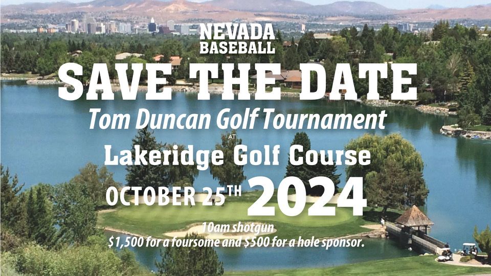 Inaugural Tom Duncan Golf Tournament for Nevada Baseball