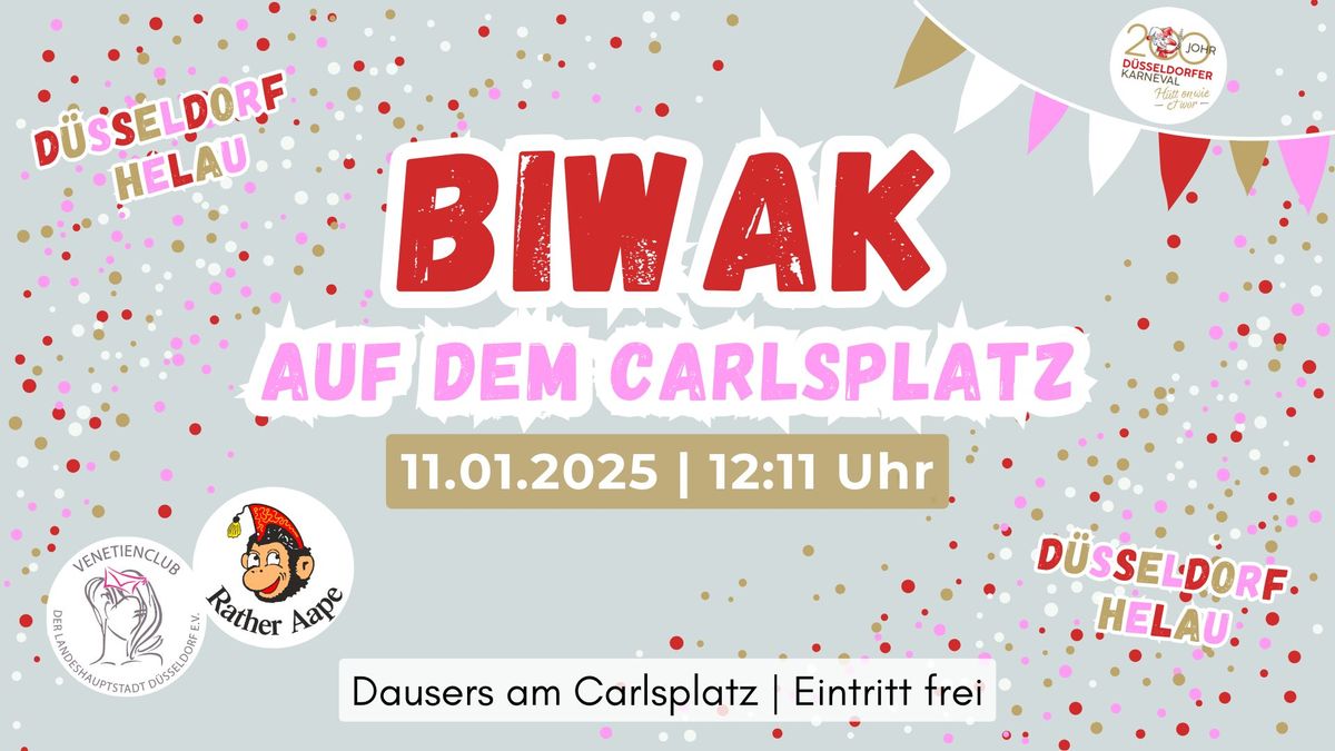 Biwak auf dem Carlsplatz