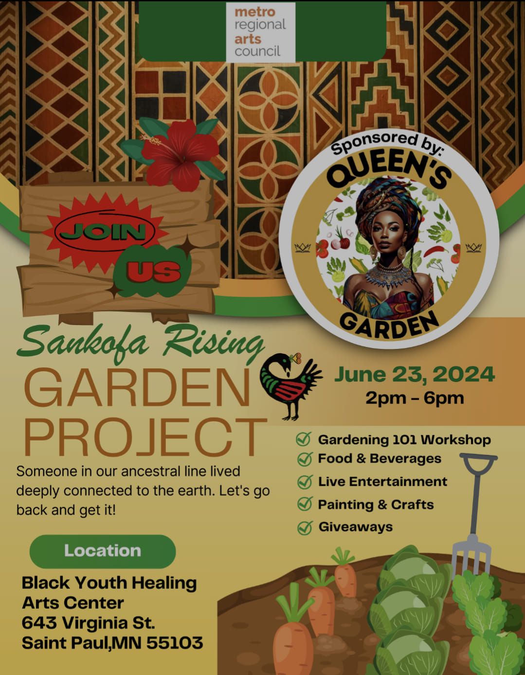 Sankofa Rising Garden Project 