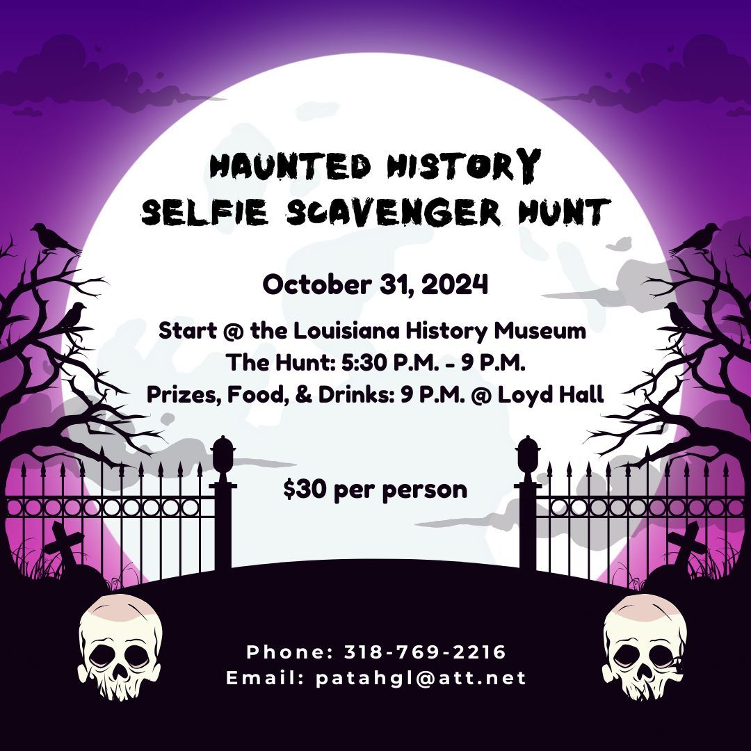 Haunted History Selfie Scavenger Hunt