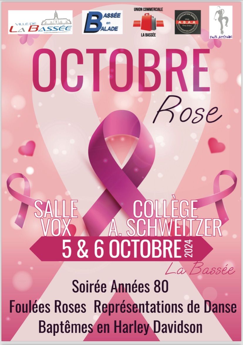 Octobre rose :  5 octobre 2024