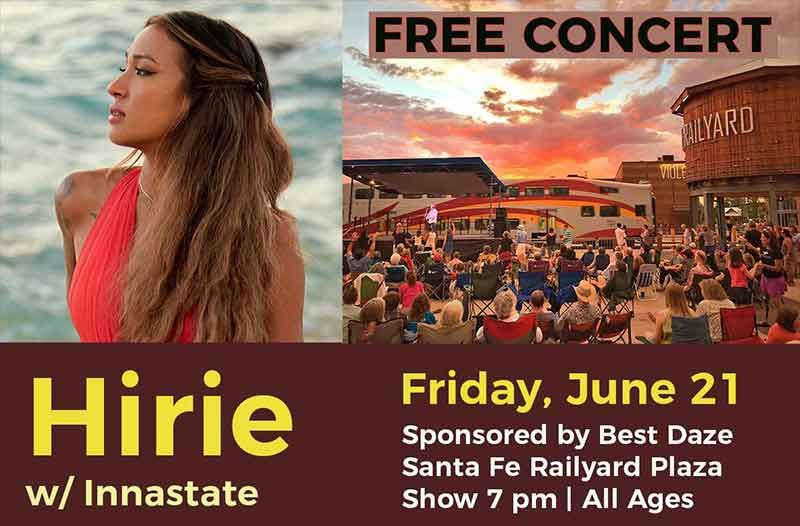 Hirie with Innastate - FREE CONCERT