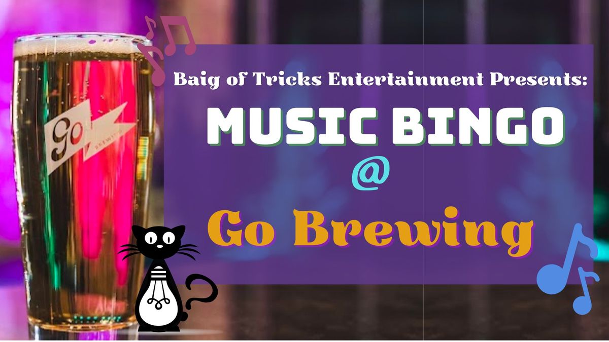 Music Bingo at Go Brewing