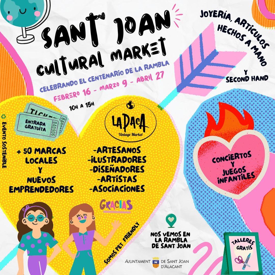 Sant Joan Cultural Market, Celebrando el Centenari de la Rambla