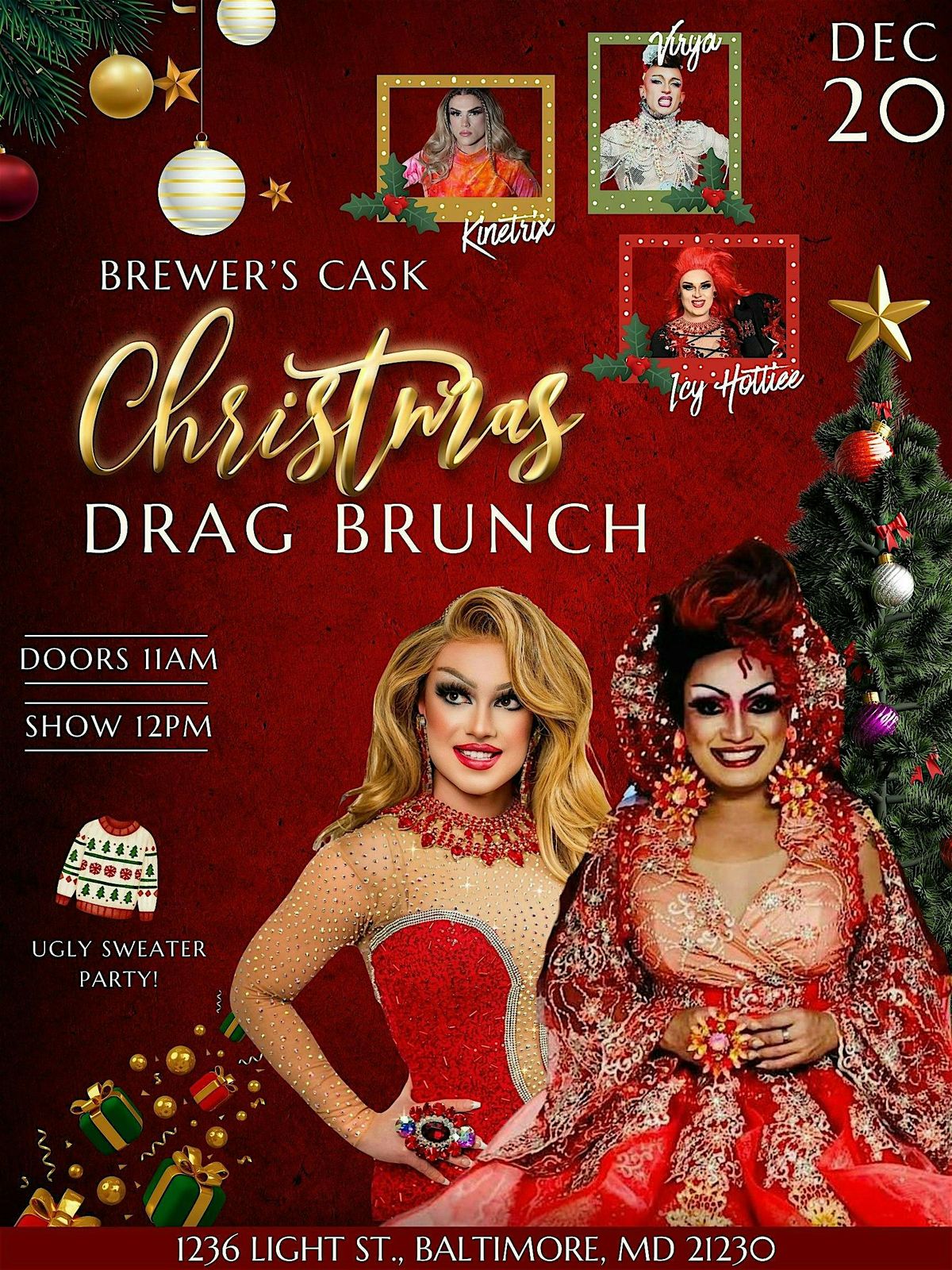 Brewer's Cask: Christmas Drag Brunch