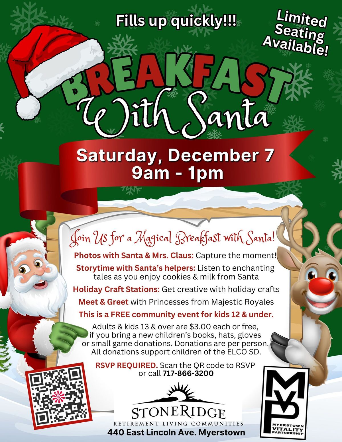 Breakfast with Santa & Friends