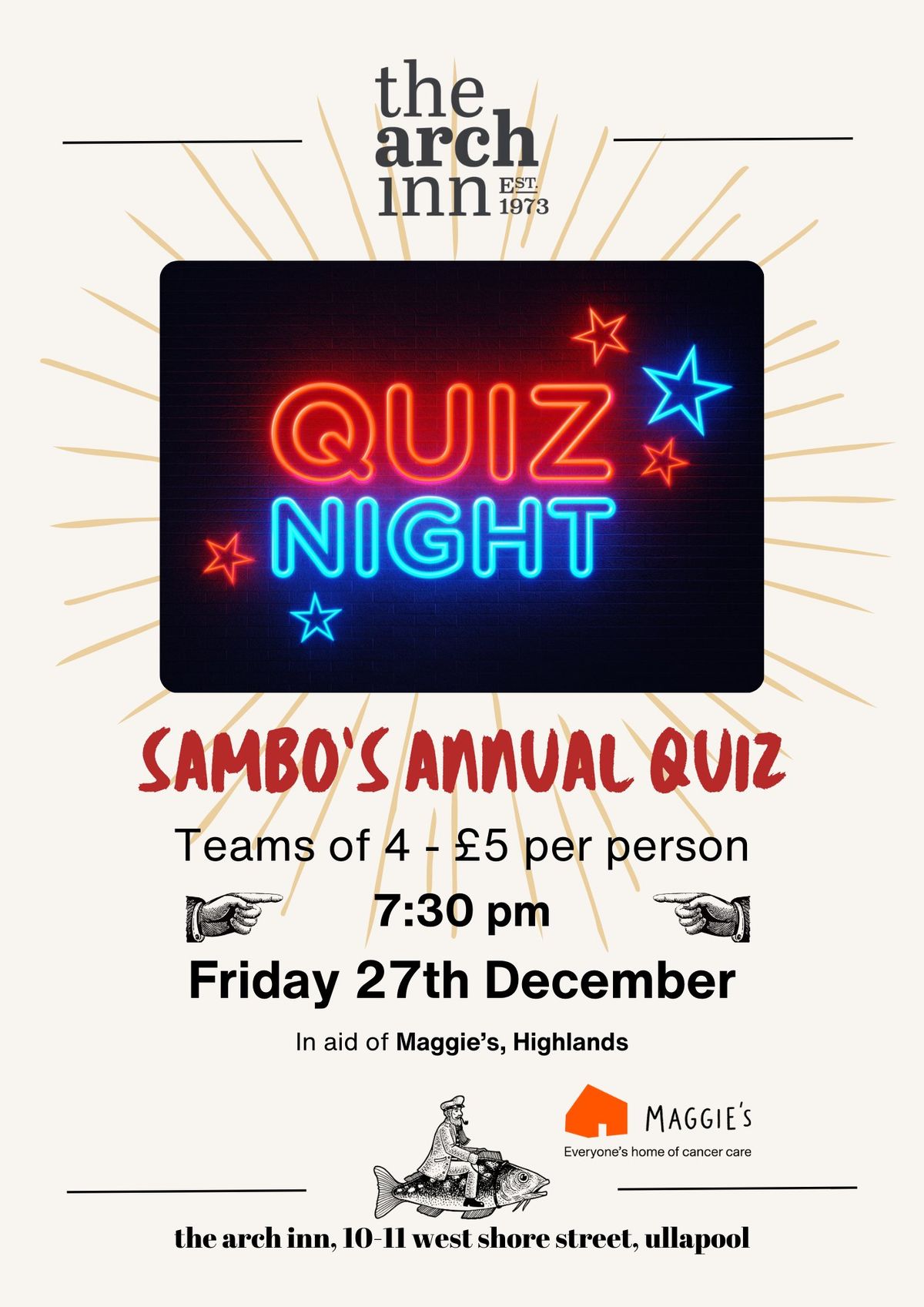 Sambo's Annual Quiz