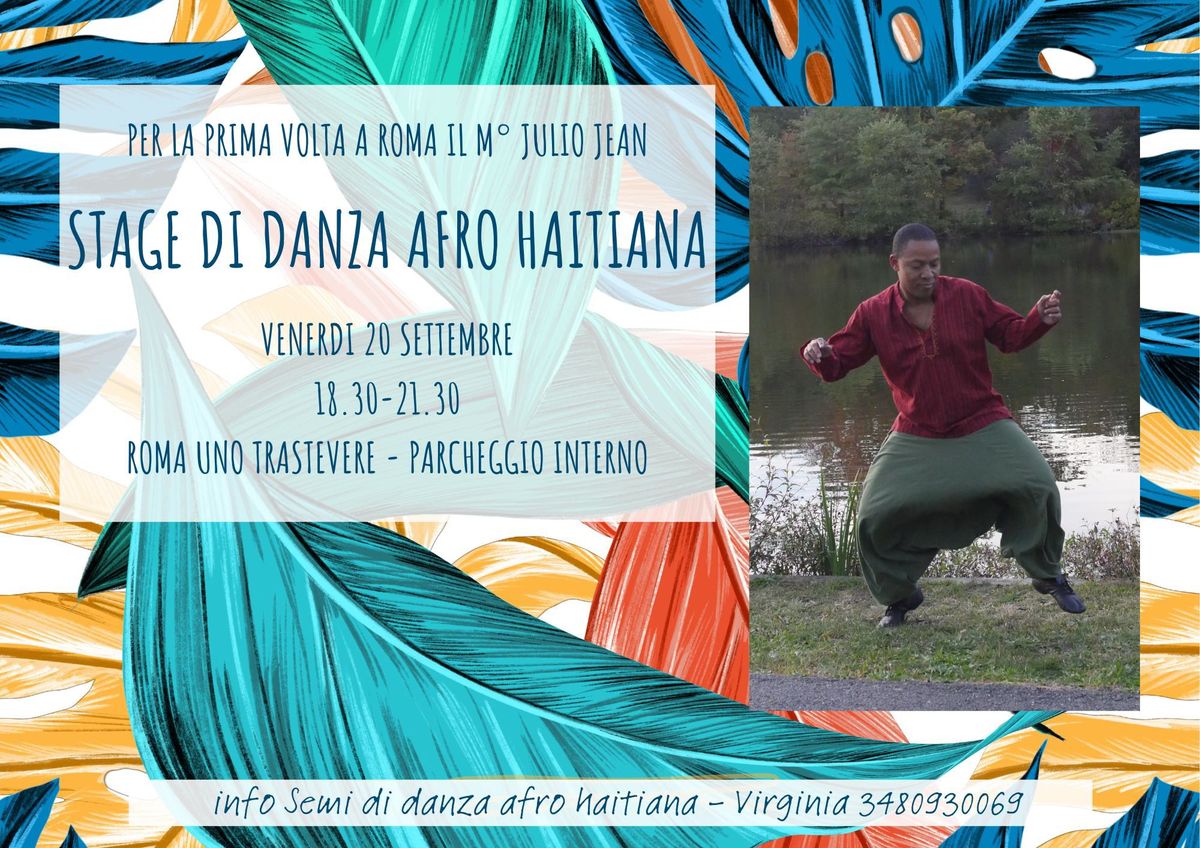 Stage di danza con Julio Jean