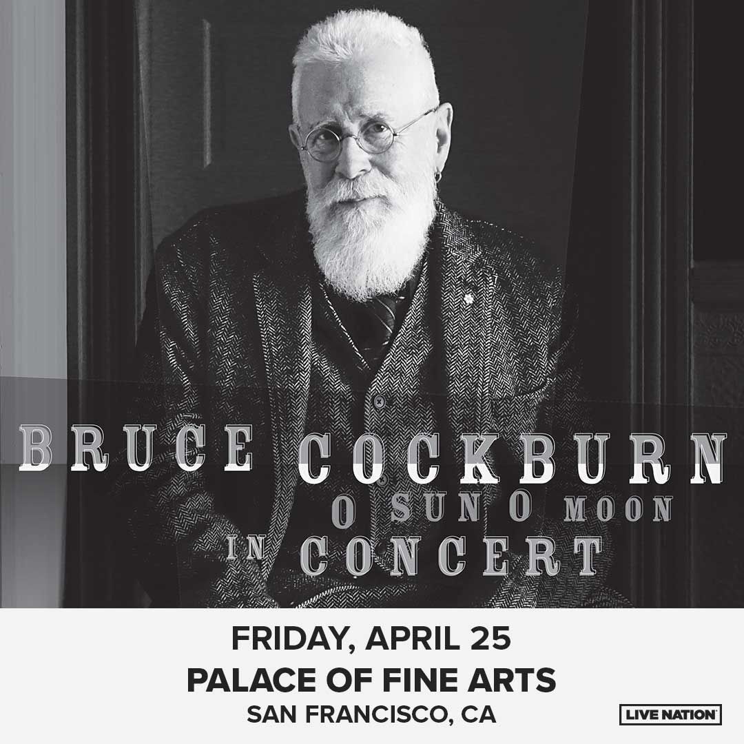 Bruce Cockburn at Palace of Fine Arts