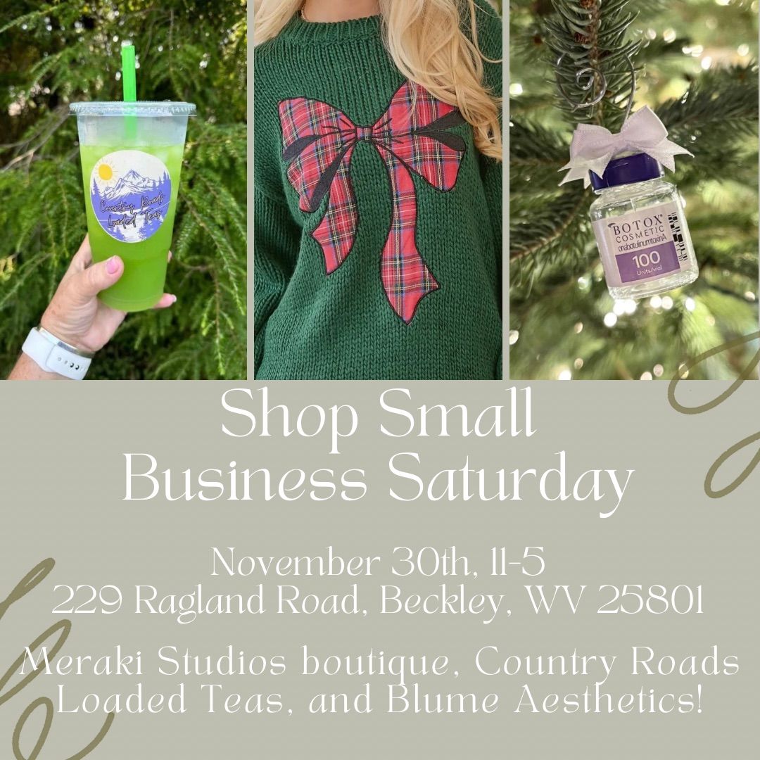 \ud83c\udf84Small Business Saturday \ud83c\udf84