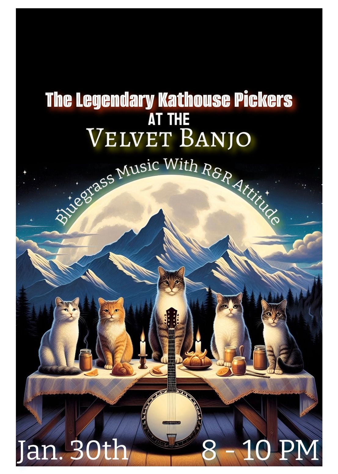 Banjo Velvet - The Legendary Kathouse Pickers