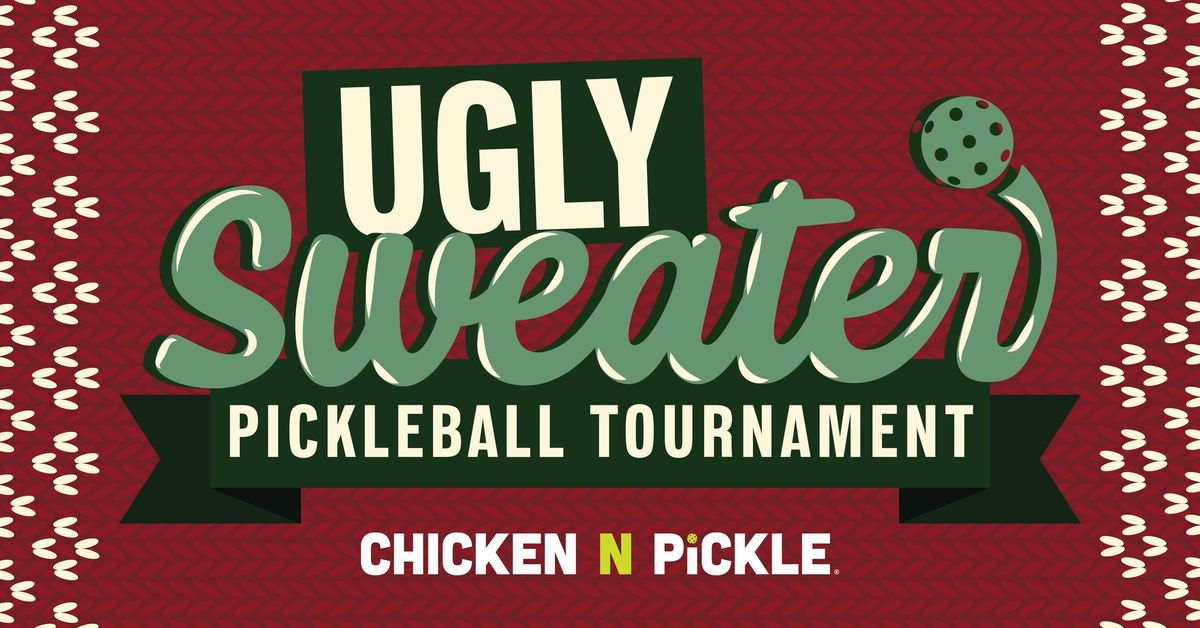 Ugly Sweater Pickleball Tournament