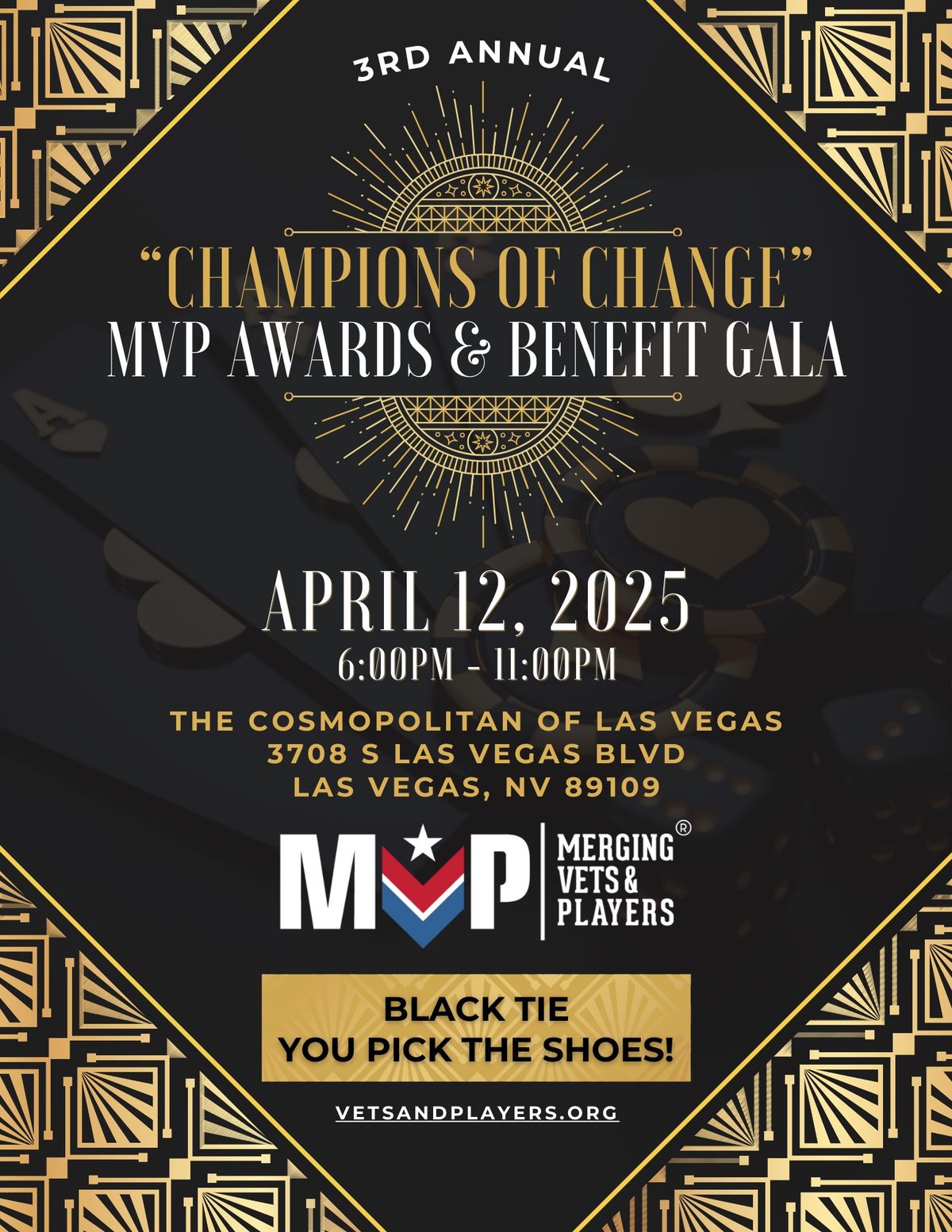 3rd Annual Champions of Change MVP Awards & Benefit Gala