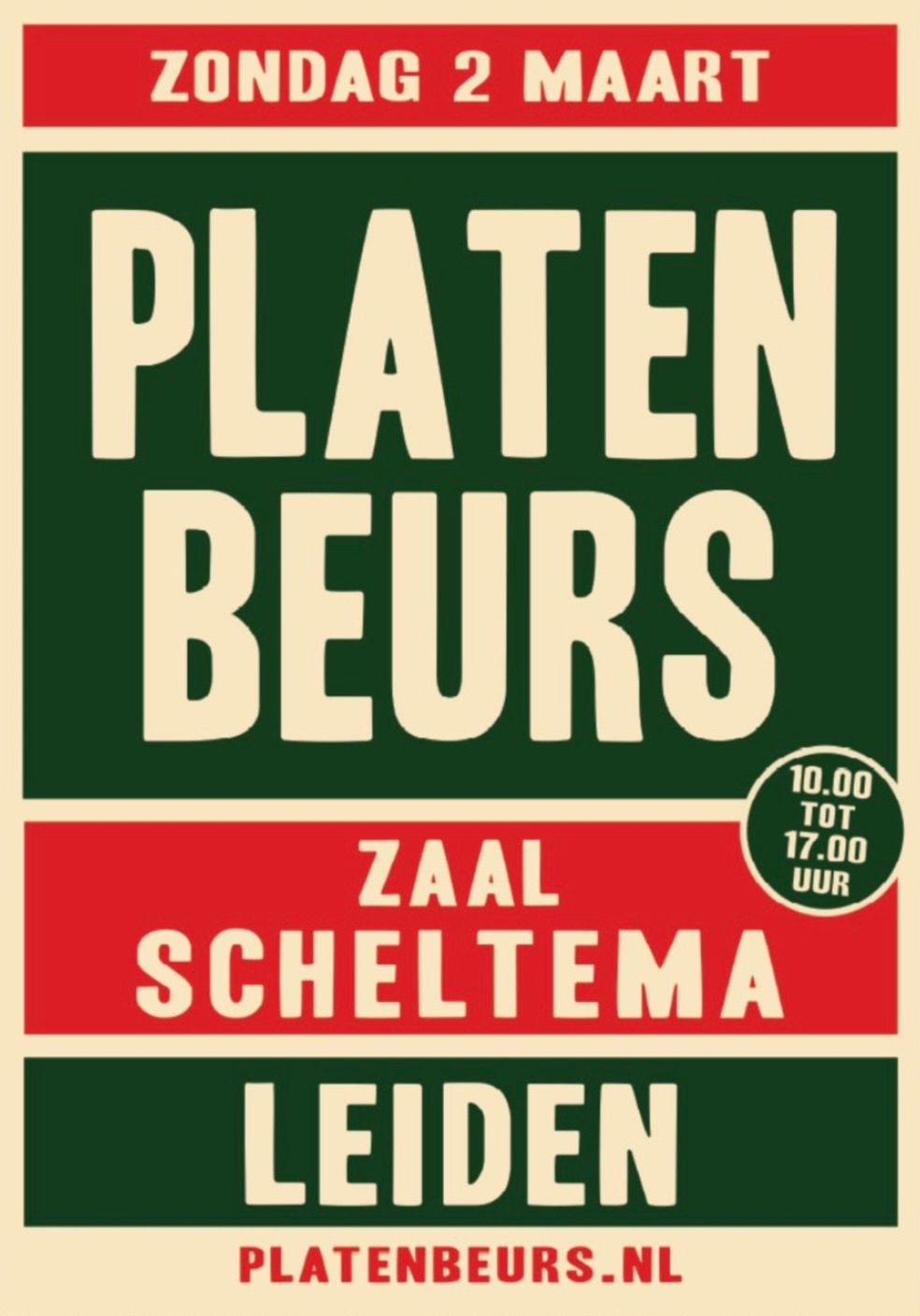 Platenbeurs Leiden zondag 2 maart Zaal Scheltema 