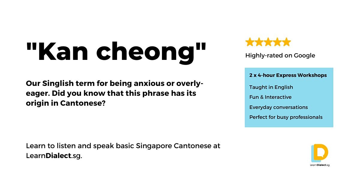 Cantonese Course for Beginners (14 & 21 Aug) - Register once for 2 sessions