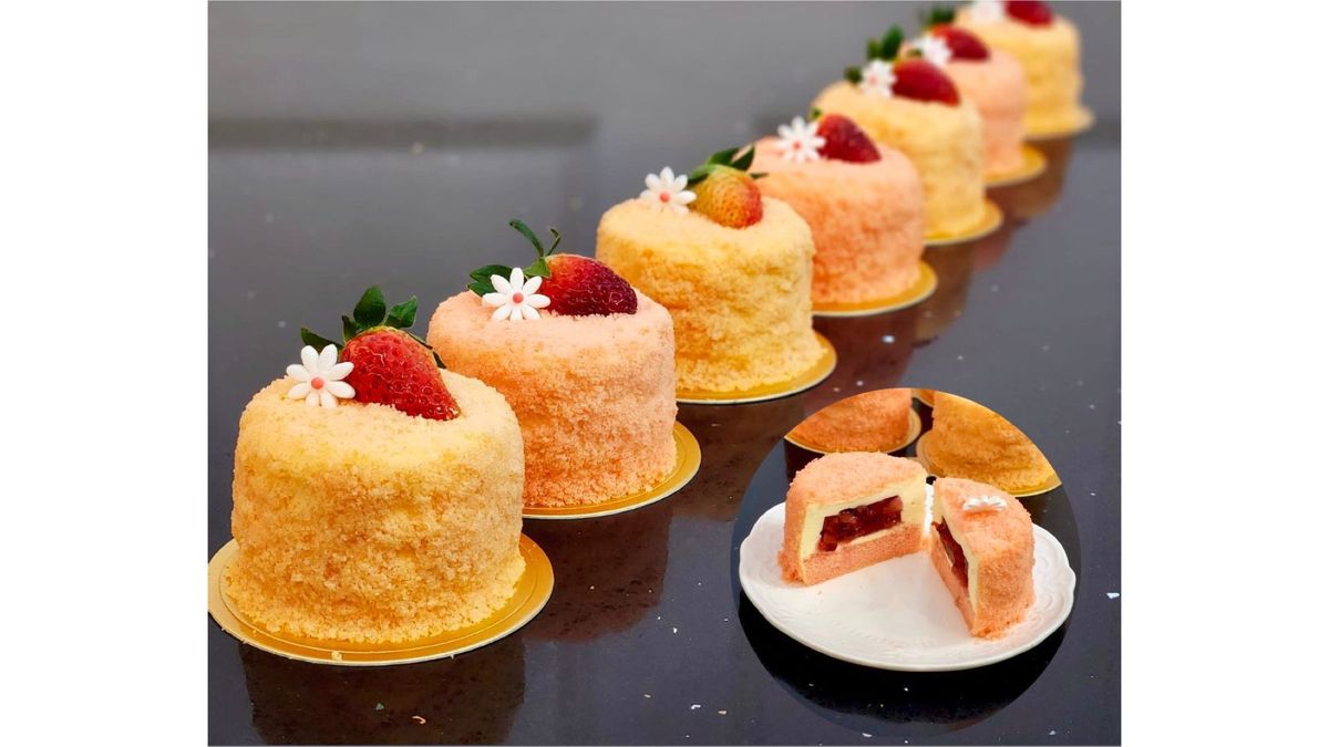 Petite Gateau Strawberry Vanilla