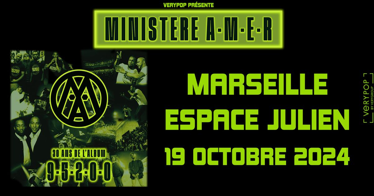 MINISTERE A.M.E.R  \u2022 MARSEILLE \u2022 ESPACE JULIEN \u2022 19 OCTOBRE 2024