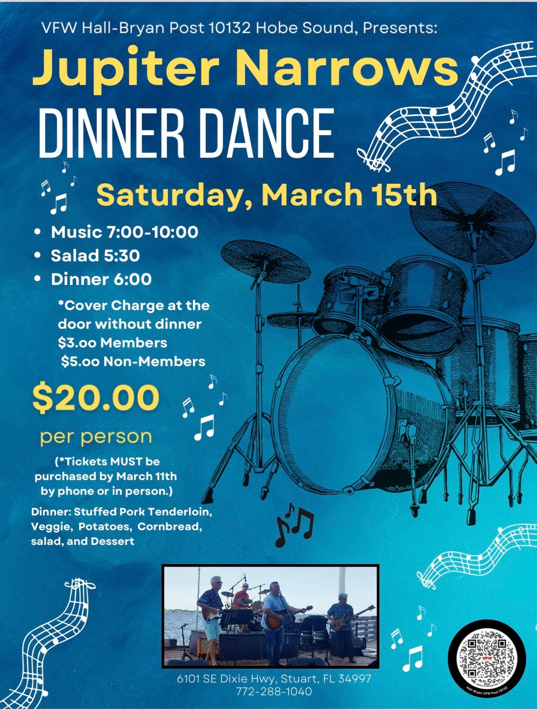 Jupiter Narrows Dinner and Dance