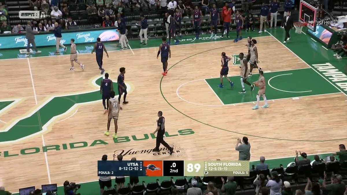 UTSA Roadrunners at South Florida Bulls Mens Basketball