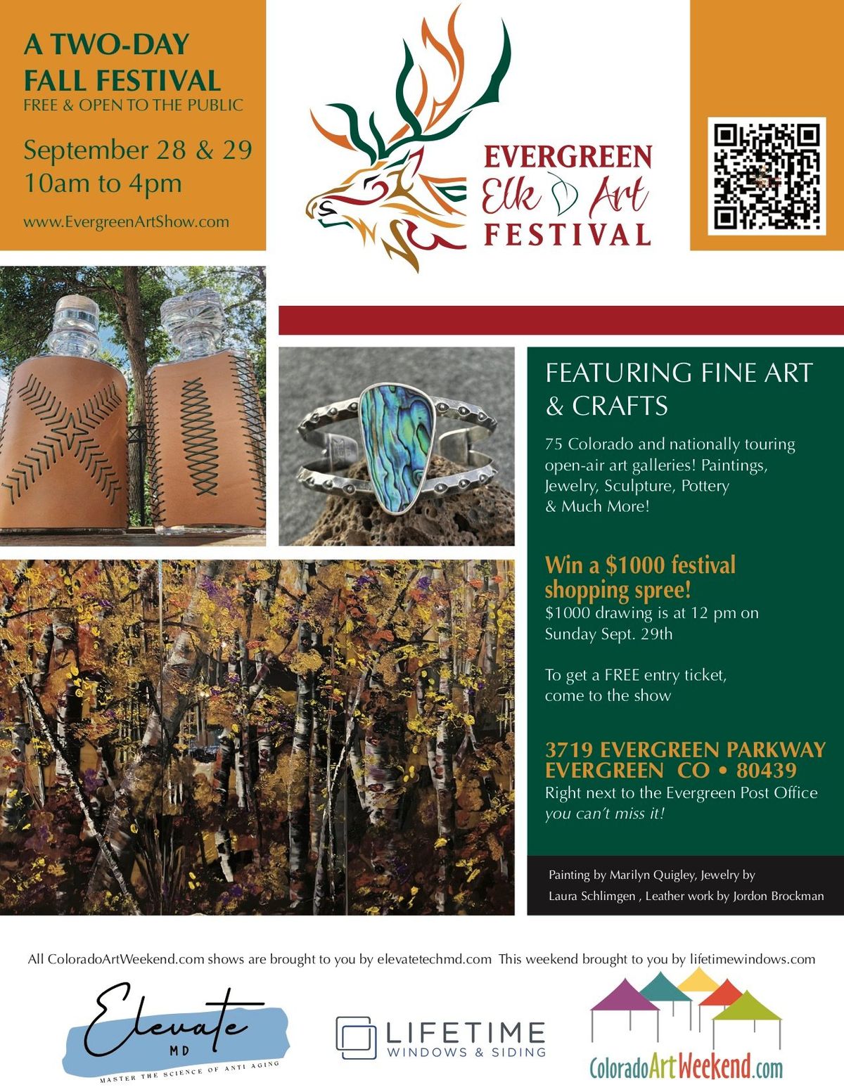 8th Annual Evergreen Mountain Art Festival