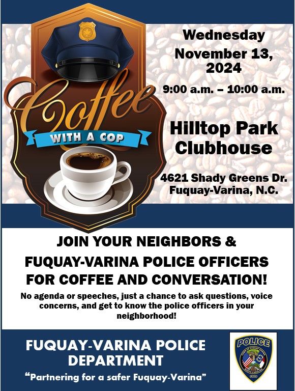 Coffee with a Cop