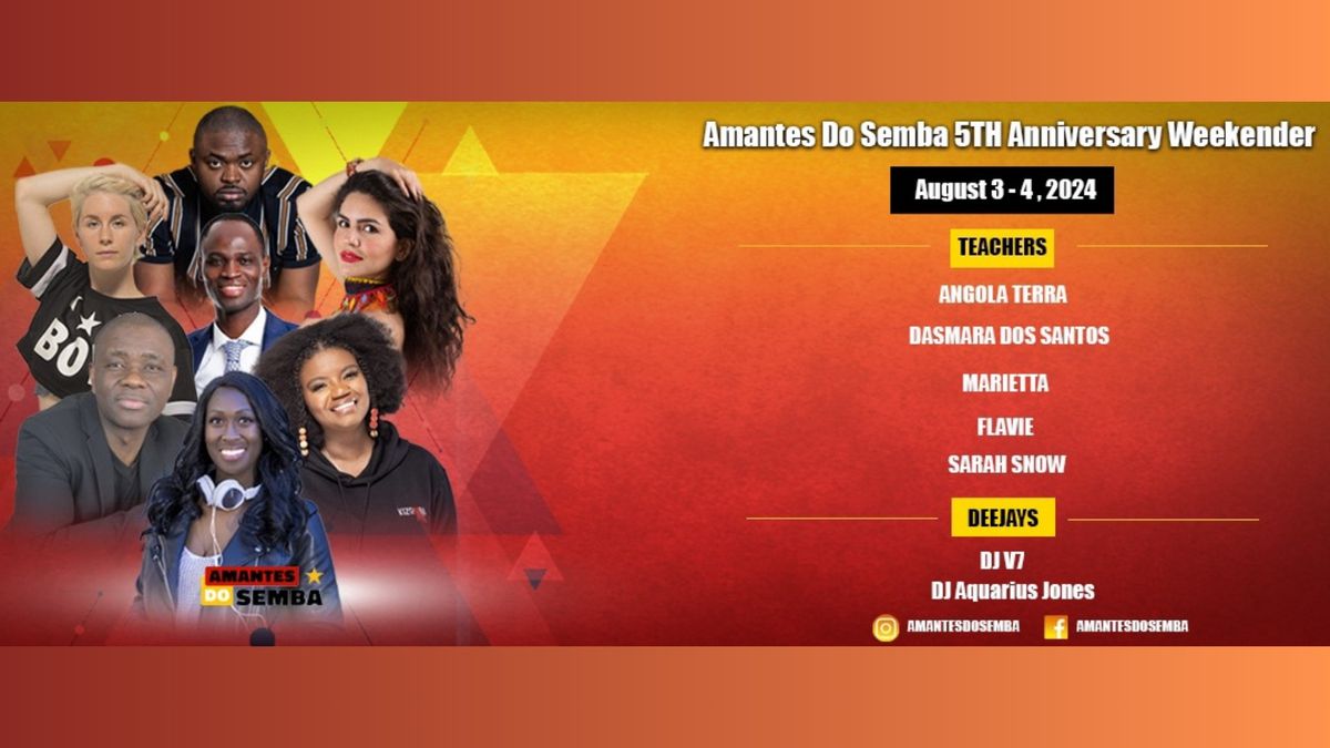 Snowmotion Goes to Amantes do Semba 5th Anniversary Weekender