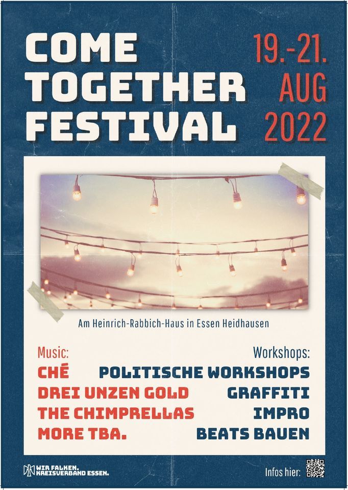 Come Together Festival 2022, HeinrichRabbichHaus e.V., Essen, 20