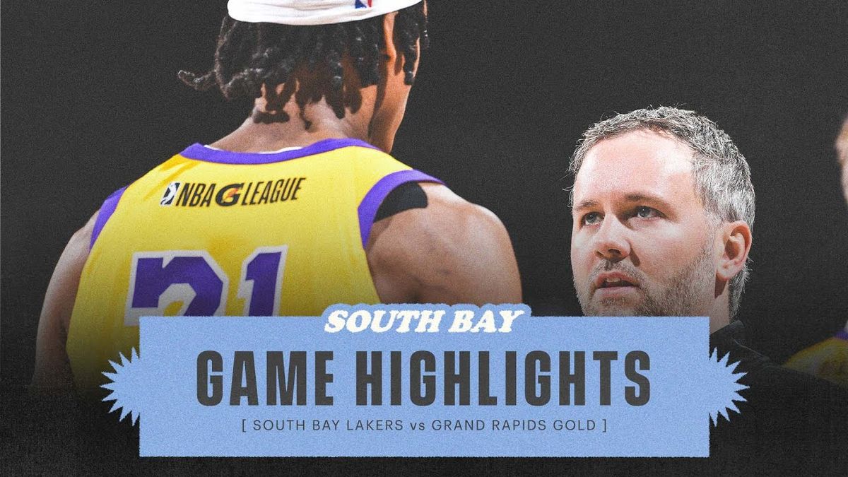 Grand Rapids Gold at South Bay Lakers