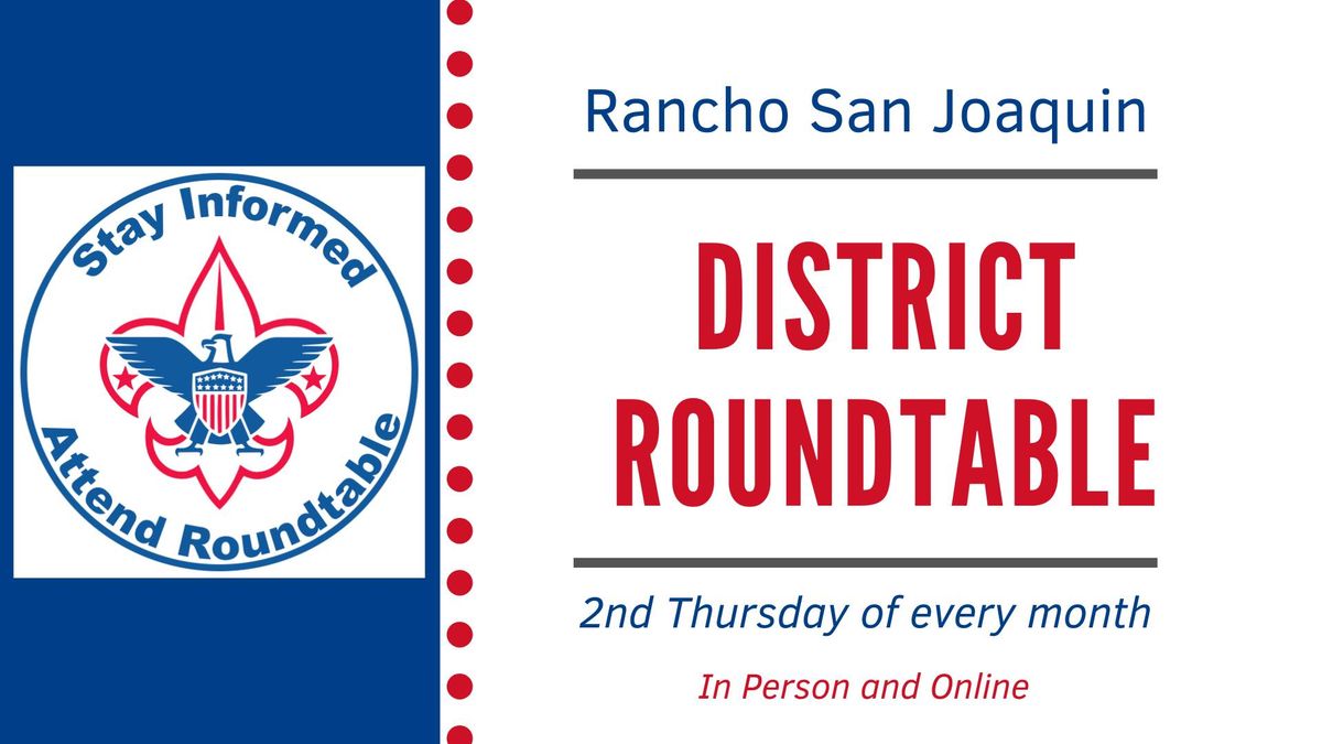 RSJ District Roundtable - December