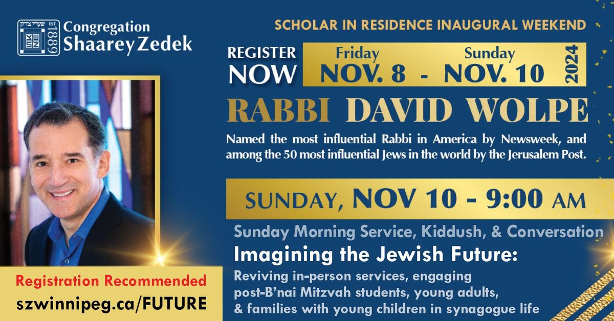 Imagining the Jewish Future: Engaging Teens, Young Adults, and Young Families in Synagogue Life