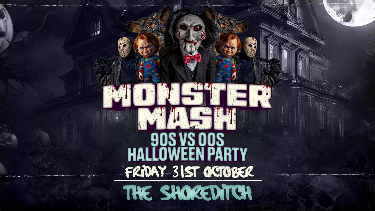 The Monster Mash \ud83d\udc7b The 90's vs 00's Halloween Party at The Shoreditch