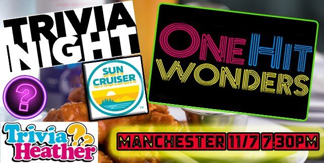 21+ Trivia Night-ONE HIT WONDERS!!!