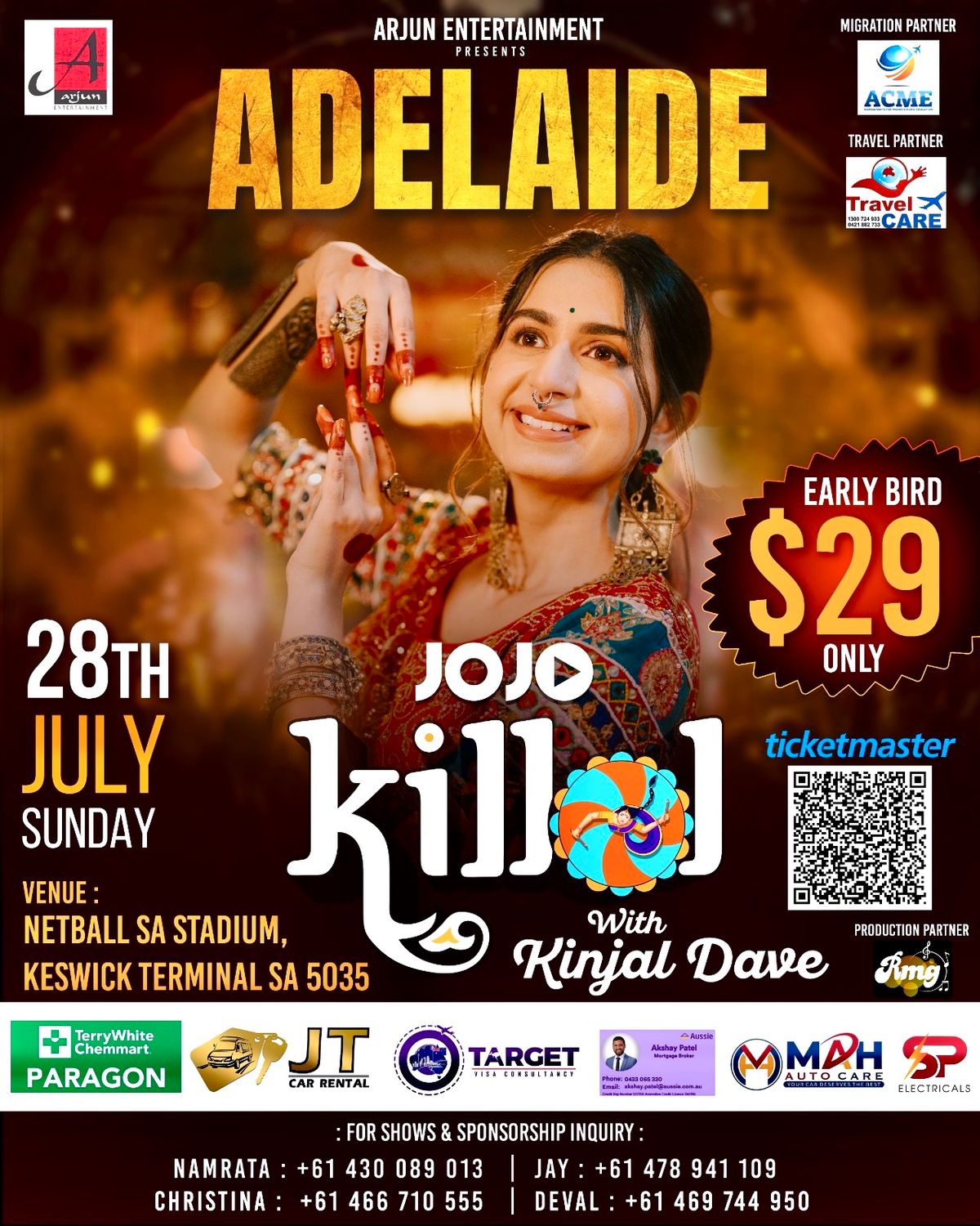 Arjun Entertainment Presents JOJO Killol with Kinjal Dave