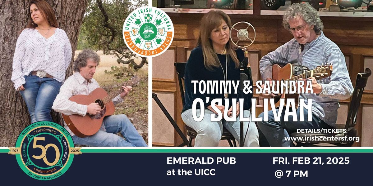 Tommy and Saundra O'Sullivan in Concert