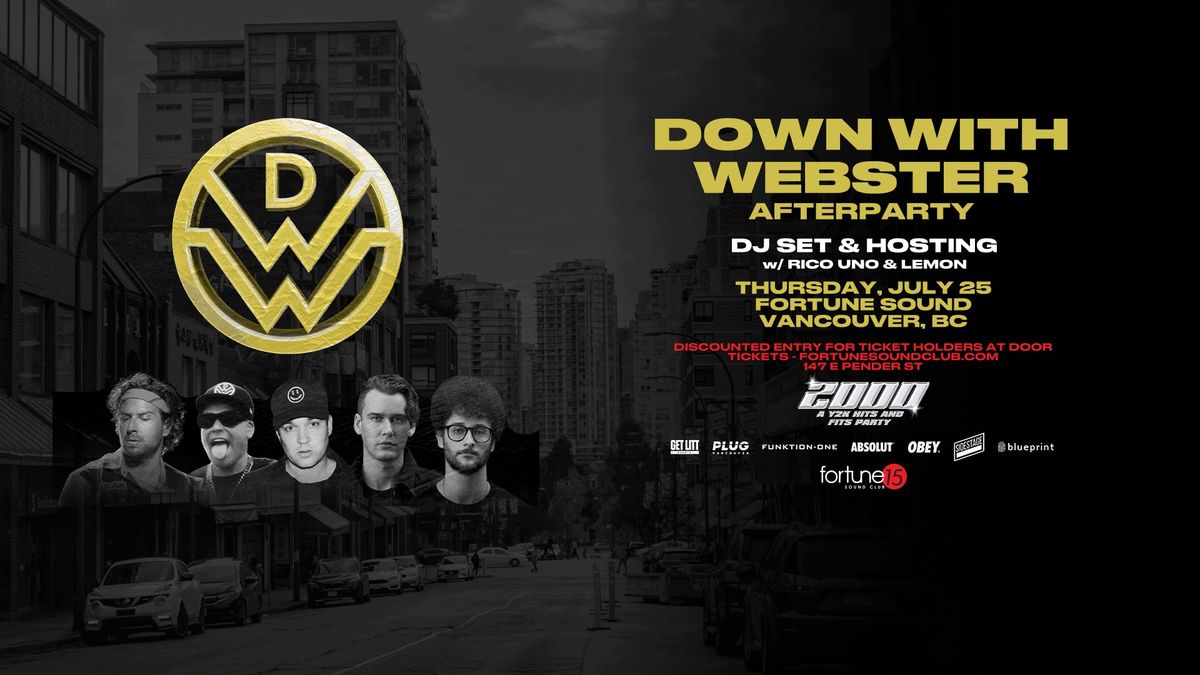 Down With Webster DJ Set 