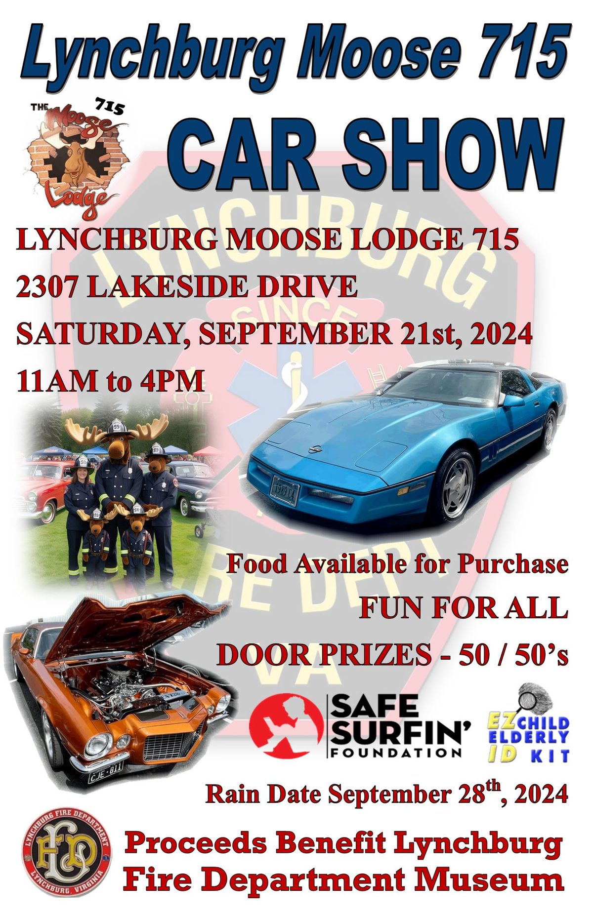 Car Show to Benefit Lynchburg Fire Department Museum