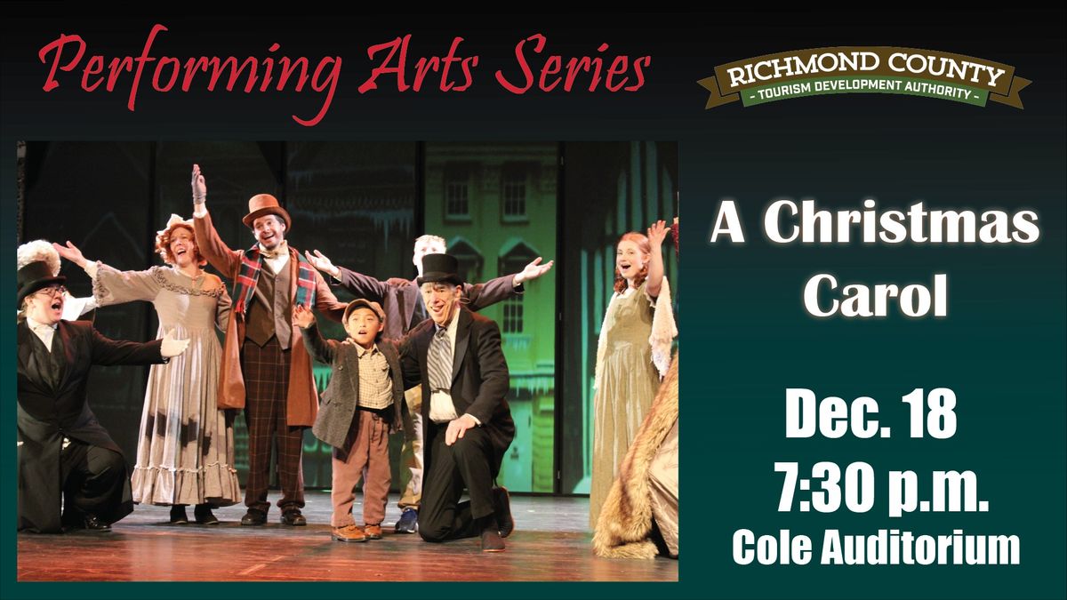 Performing Arts Series - A Christmas Carol