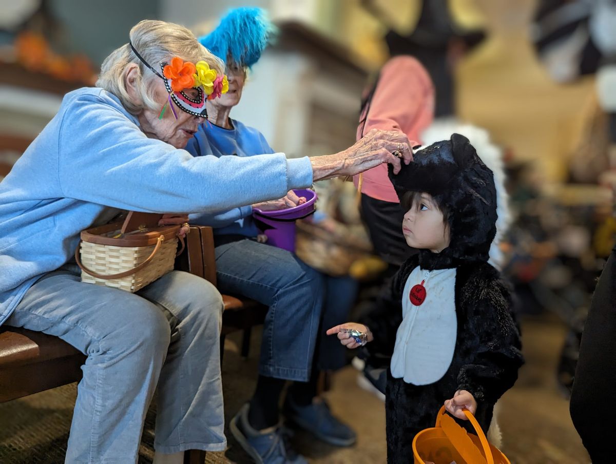 Trick or Treat- in the lobby! 