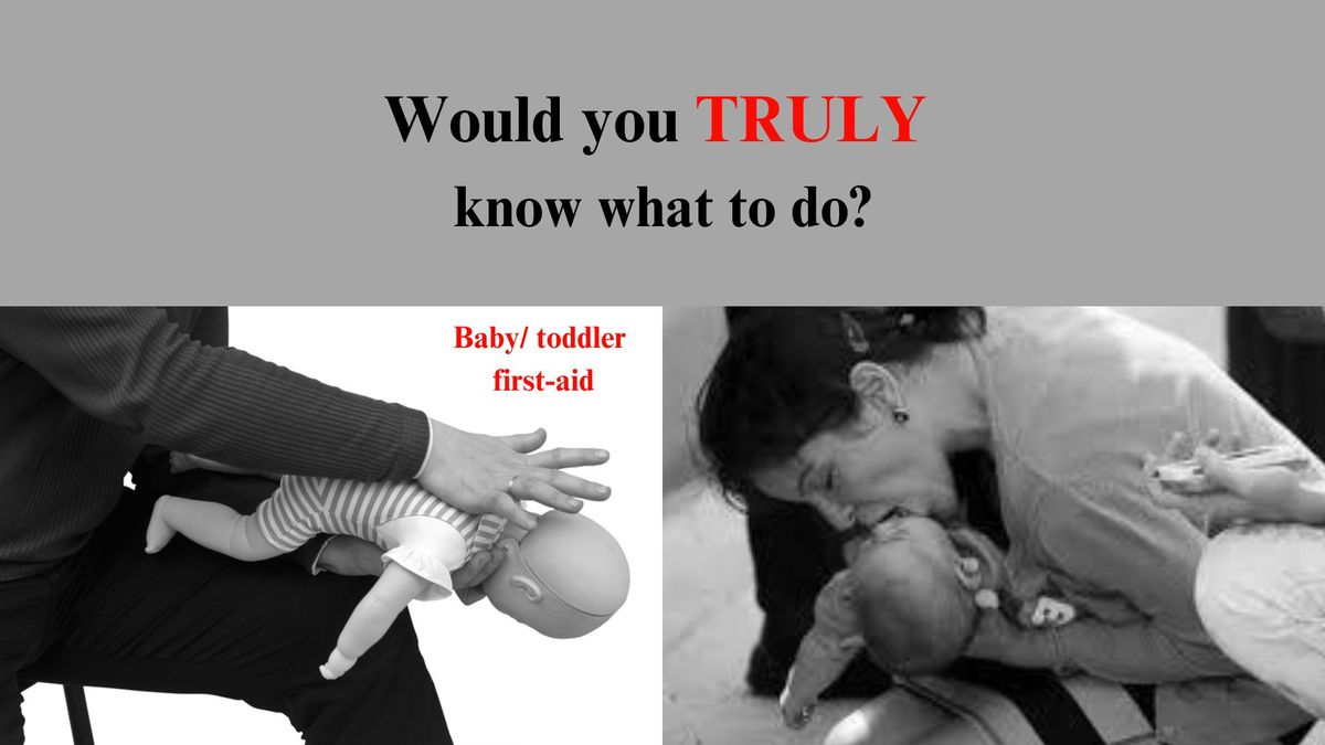 Roleystone baby\/ toddler first-aid