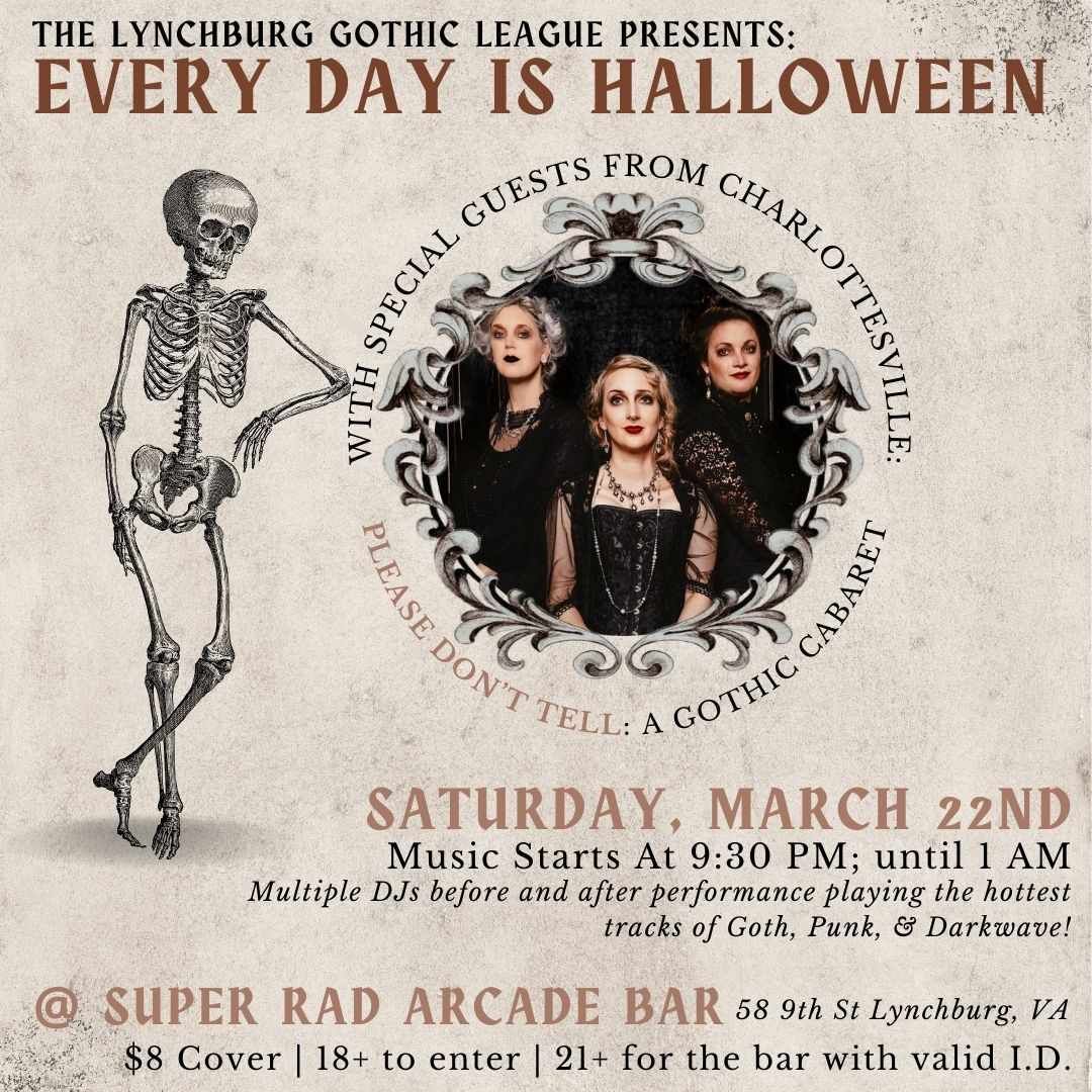 Every Day is Halloween w\/special guests: Please Don't Tell!