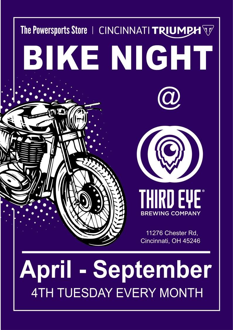 June Bike Night @ Third Eye Brewing Company Sharonville