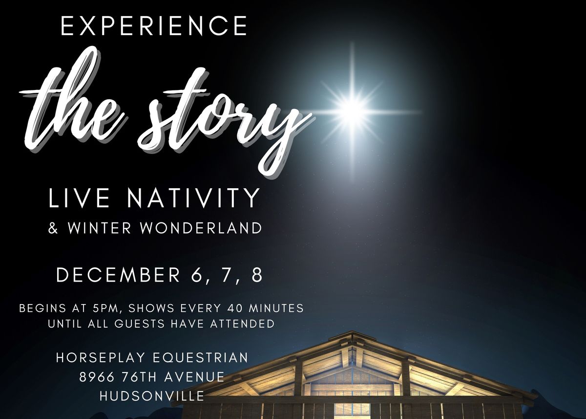 Live Nativity and Winter Wonderland 