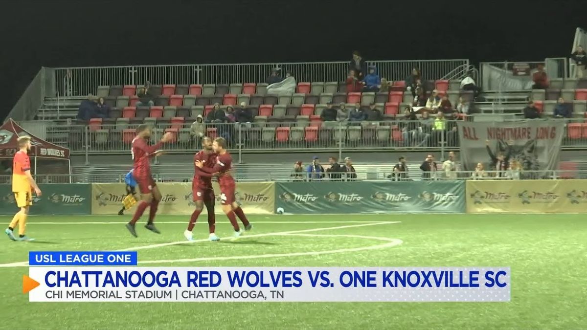 One Knoxville SC at Chattanooga Red Wolves