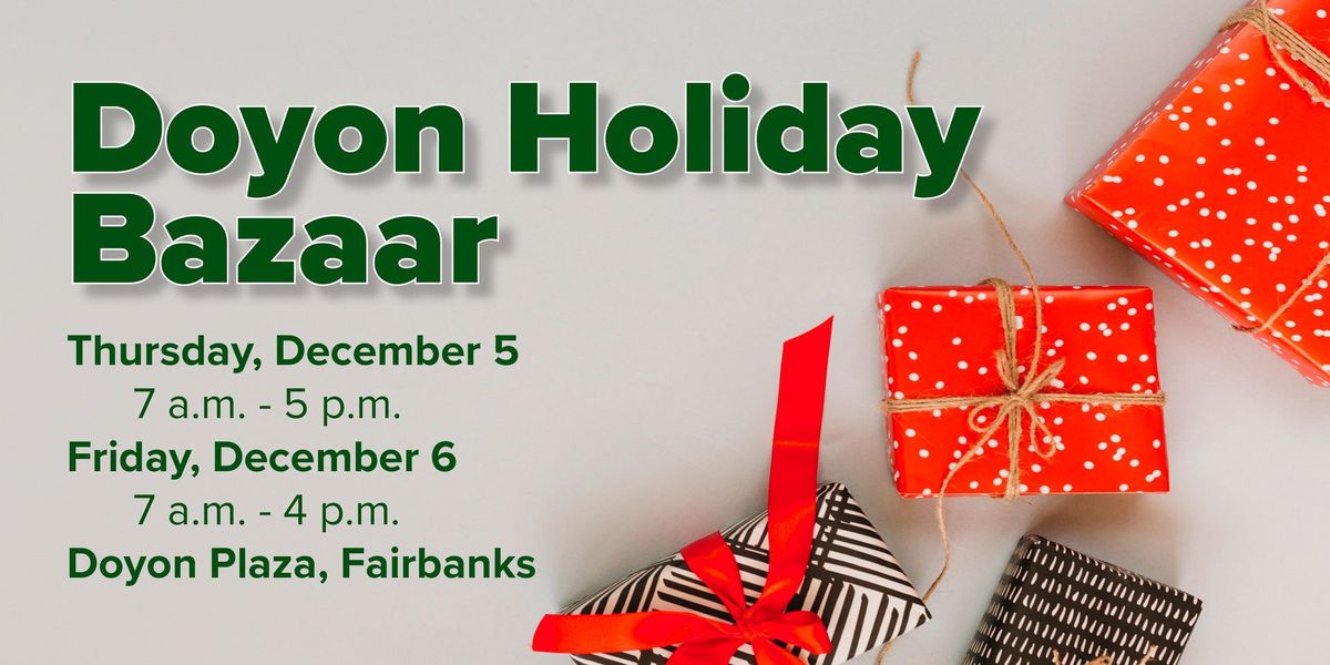 Doyon Holiday Bazaar