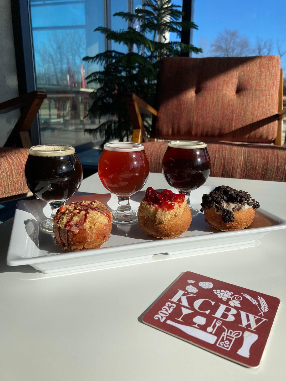 Beer & Donut Pairing with Peace, Love & Little Donuts of Portage - KCBW