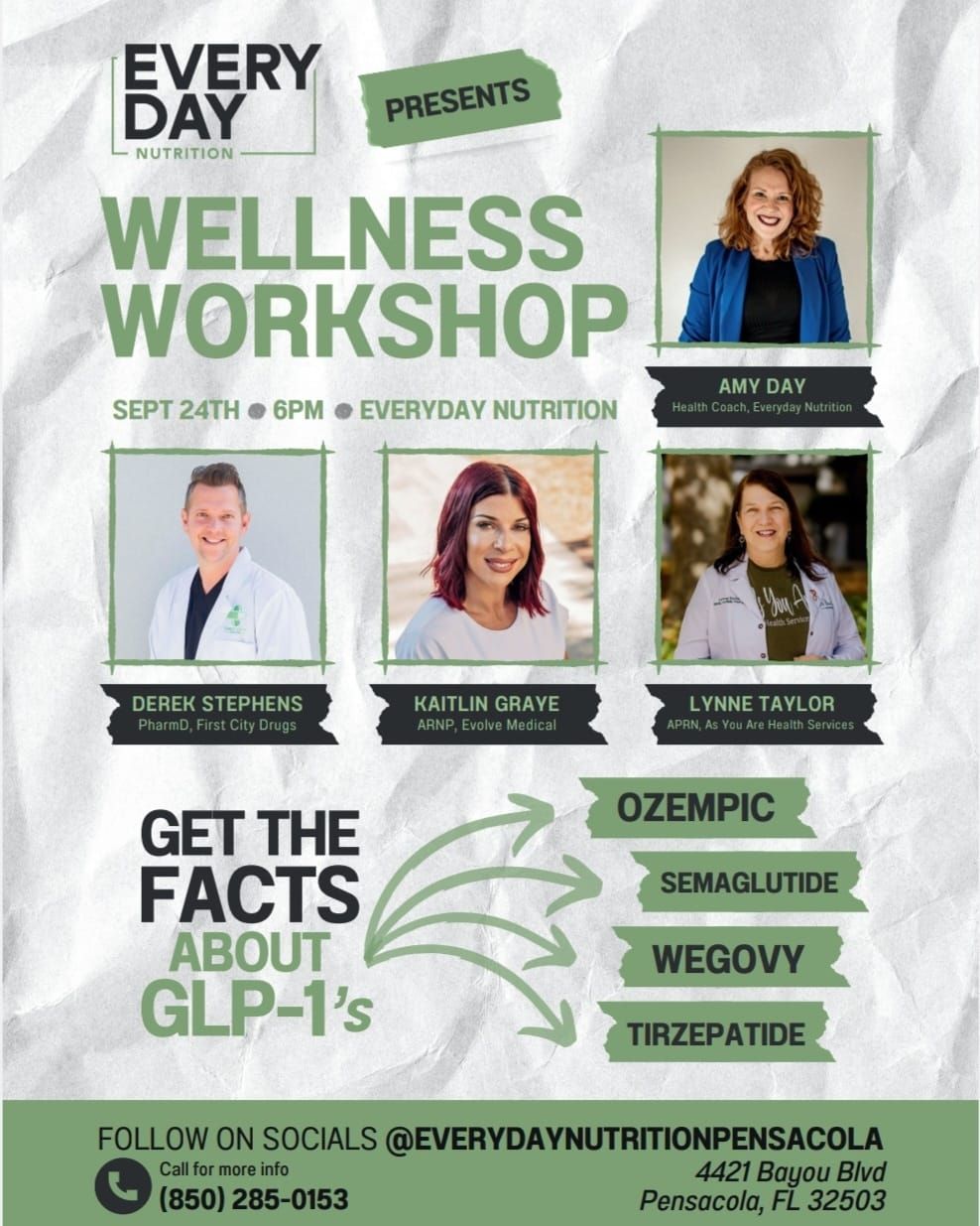 Wellness Workshop- Get the facts about GLP-1