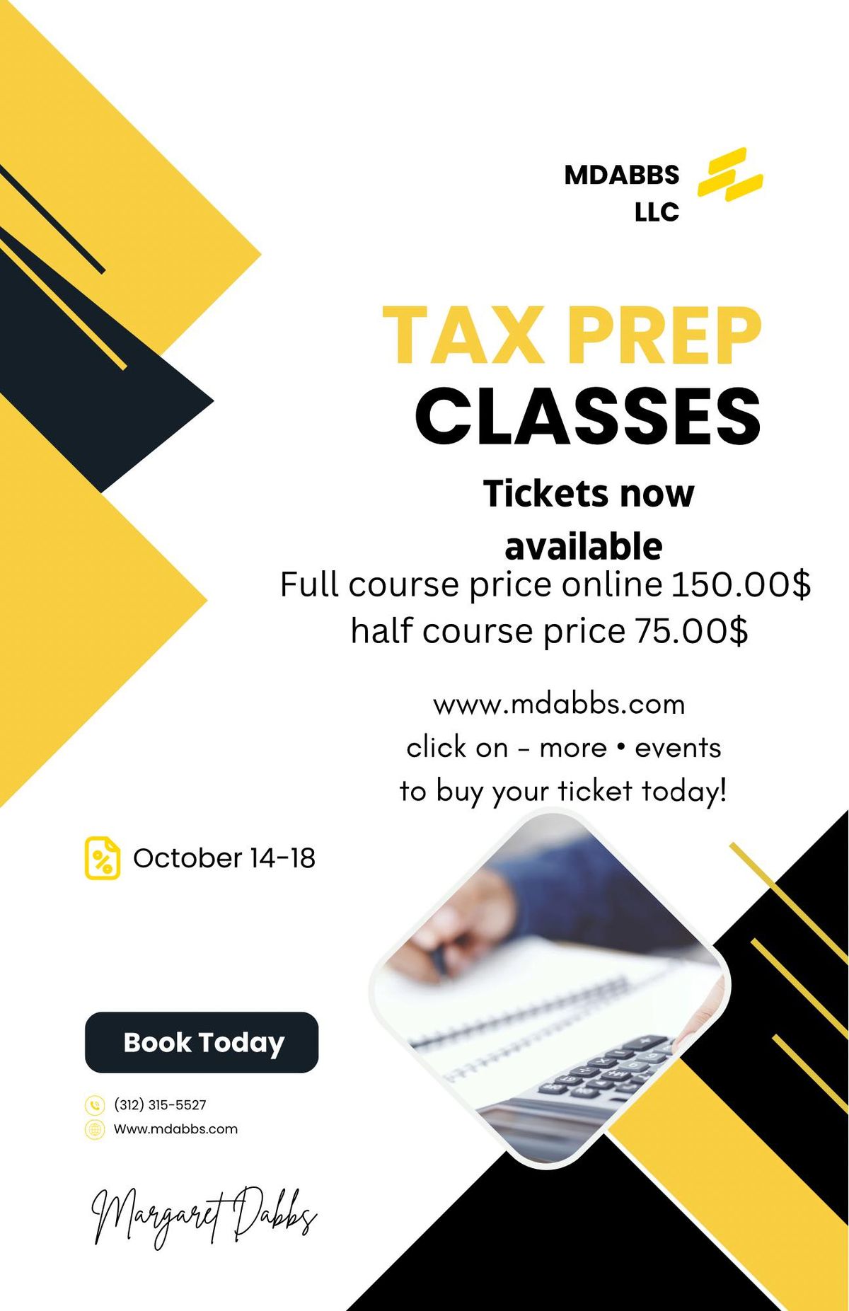 Tax prep classes