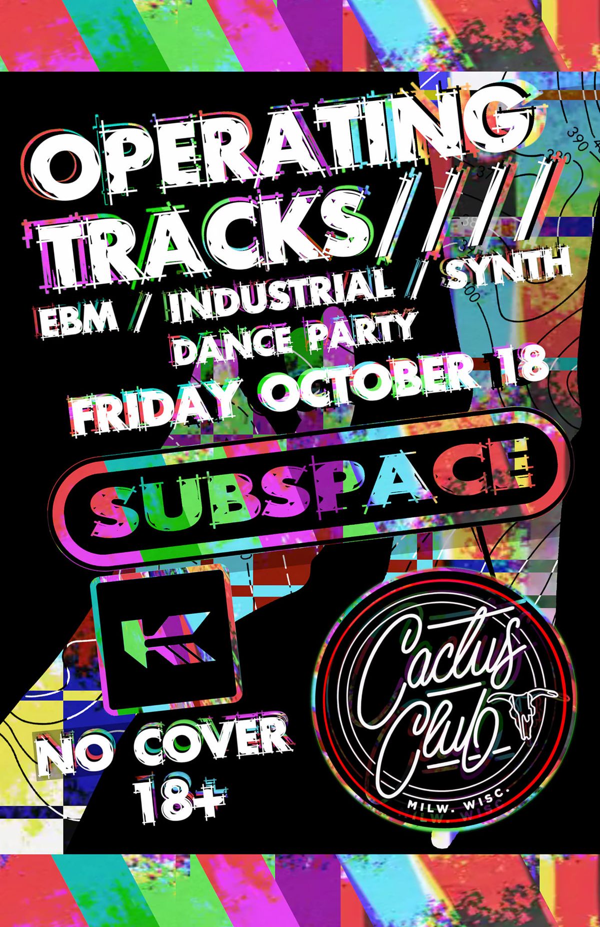 Operating Tracks 18+ EBM Industrial Dance Party